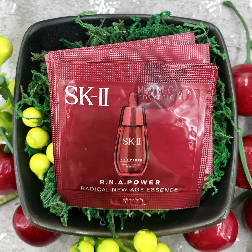 SK II Set Gói Tinh Chất Chống Lõa Hóa RNA Power Radial New Age Essence 5ml (1ml x 5 gói)- Cam Kết Chính Hãng