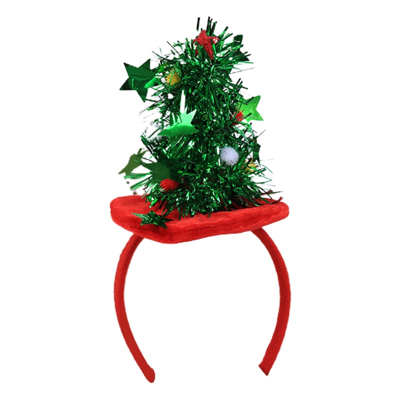 Băng Đô Hình Nón Giáng Sinh Lấp Lánh Dễ Thương