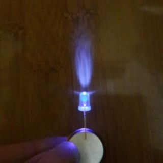 Led 5mm tím uv