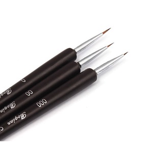Set 3 Cọ Vẽ Trang Trí Móng Tay Nghệ Thuật