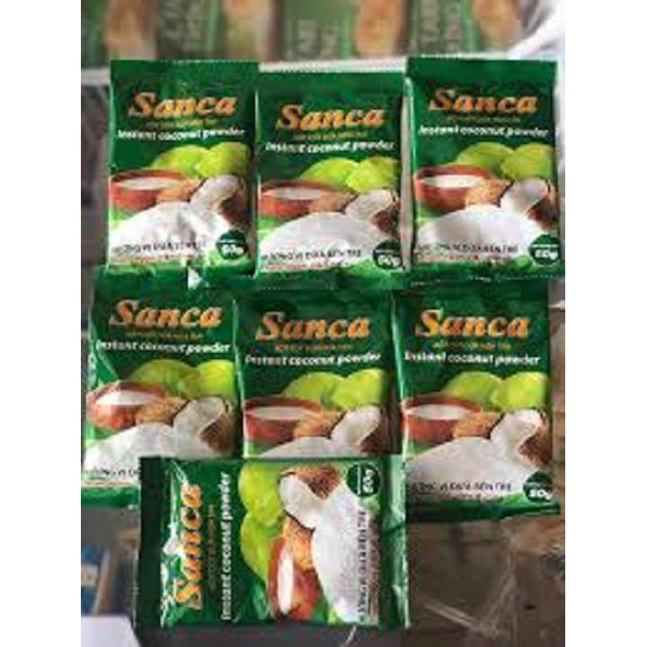 [Mã 77FMCGSALE1 giảm 10% đơn 250K] BỘT CỐT DỪA HÒA TAN SANCA 50G | BigBuy360 - bigbuy360.vn