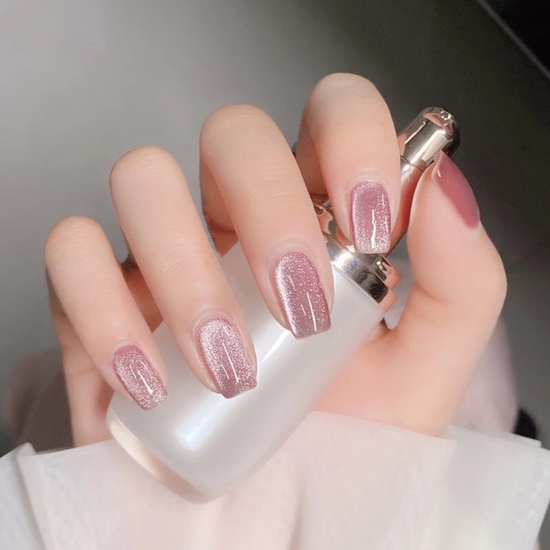 Bộ 24 móng tay giả sơn giả mắt mèo cực xinh
