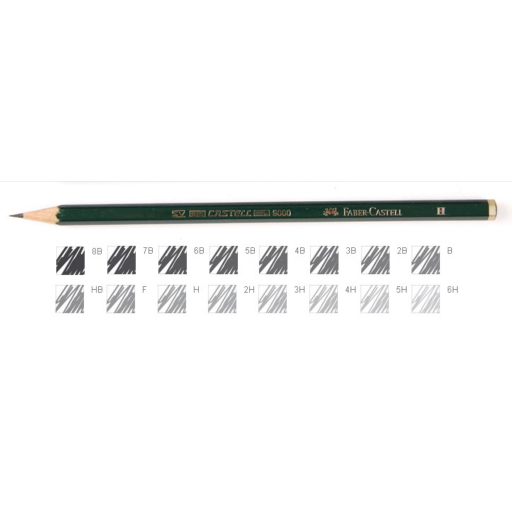 Bút Chì phác thảo Faber Castell 9000