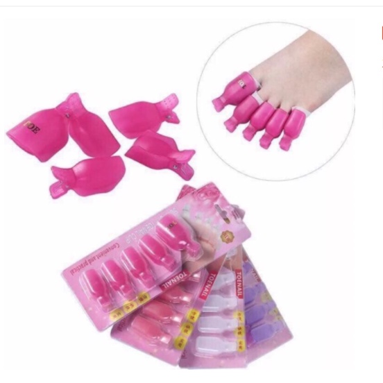 Kẹp Ủ Phá Gel Chân Bộ 5 Chiếc