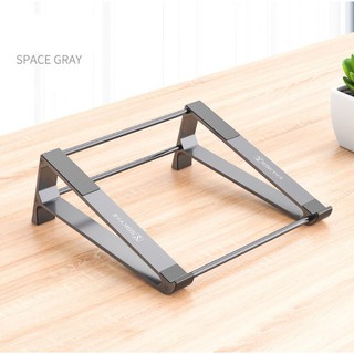 Giá Đỡ Laptop, Đế Tản Nhiệt Macbook Nhôm 14 inch, 15 6 inch Để Bàn 2 Trong 1 Để Máy Dựng Đứng HOVAMO P5