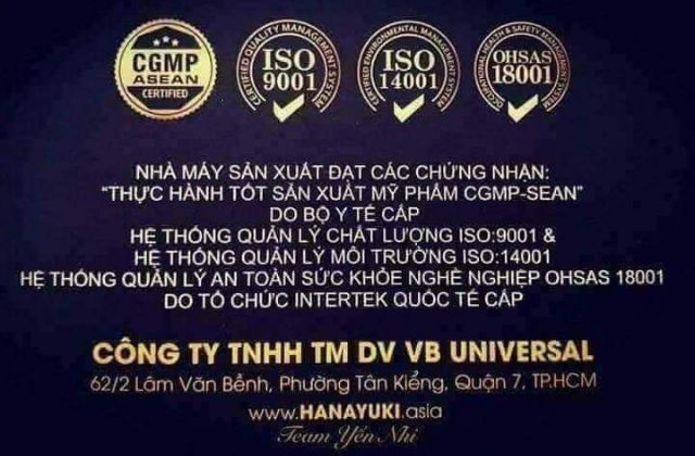 Kem Tan Mỡ Hanayuki