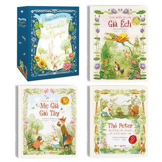 Sách - Những chuyện kể của Thornton Burgess - bộ 3 cuốn mẹ gà gió tây những cuộc phưu lưu của già ếch thỏ peter