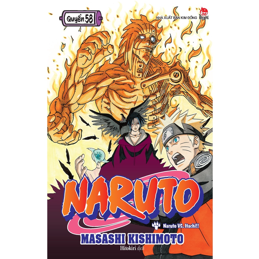 Sách Naruto Tập 58 - Manga