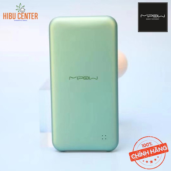 [Thời Trang] Sạc Dự Phòng Mipow Power Cube 10000MAH PD 18W SPT02 - Follow HIBUCENTER Giảm 5%