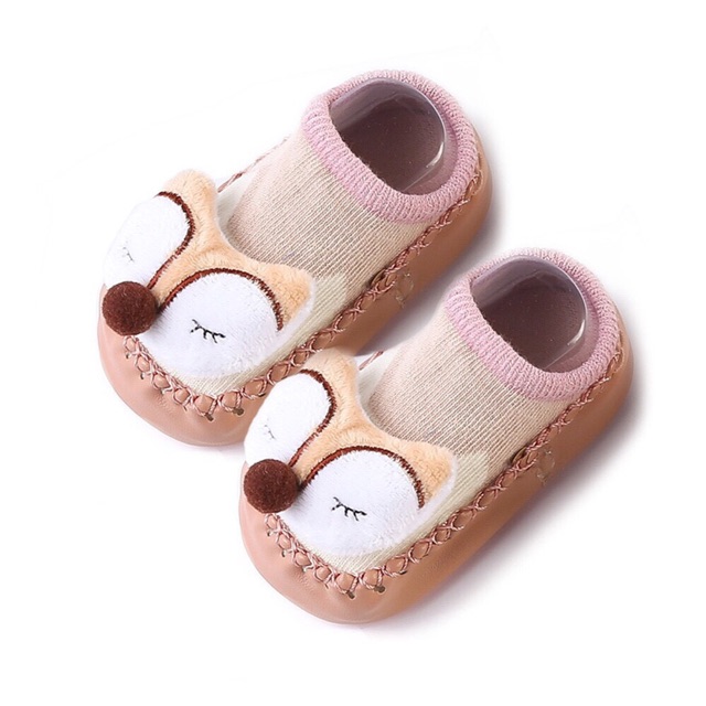 GIÀY TẬP ĐI LIỀN VỚ MANG ẤM CHÂN 12CM/13CM