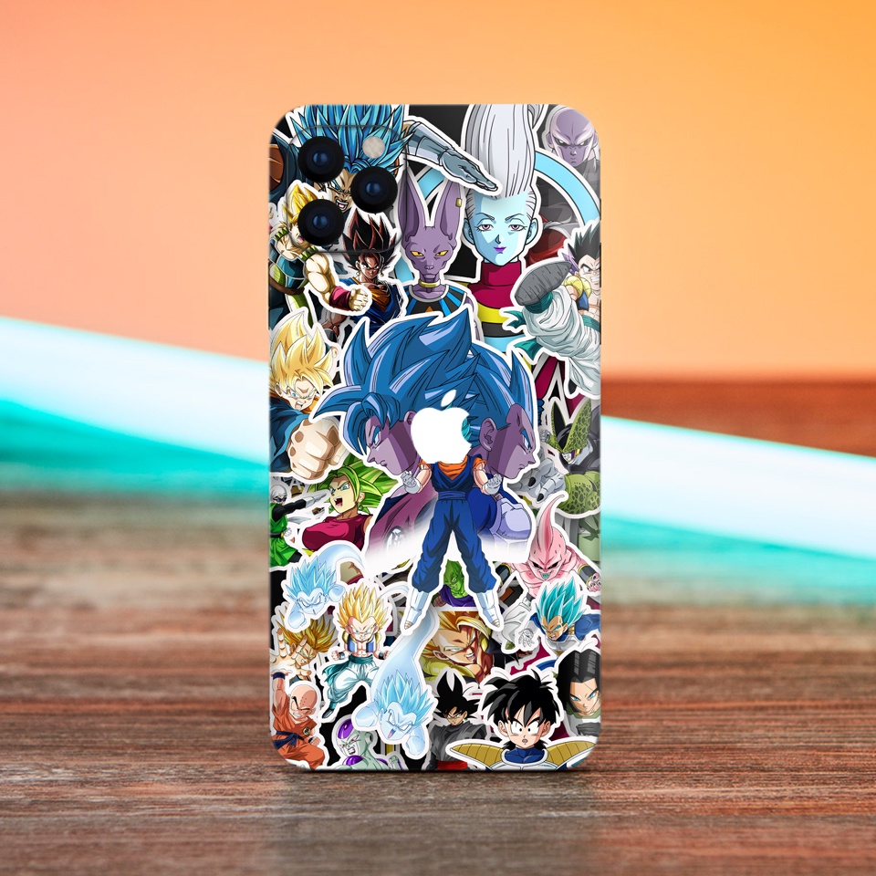 Miếng Dán Skin Điện Thoại ❤️ In Hình Son-Goku Cho Iphone 6/ 7/ 8/ X/ XS/ 11/ 11 Pro Max Và Các Dòng Máy Android