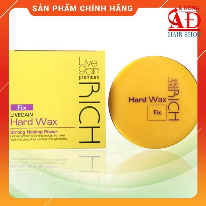 [Chính hãng] [Siêu rẻ] Sáp vuốt tóc siêu cứng Livegain Premium Rich Hard Wax Fix Hàn Quốc 110g