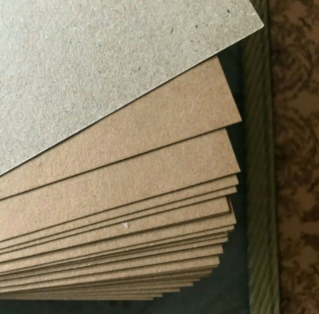 10 tờ giấy Kraft nâu A4 (giấy xi măng) dày 250gsm 280gsm - Nguyên liệu scrapbook, thiệp, lovebox