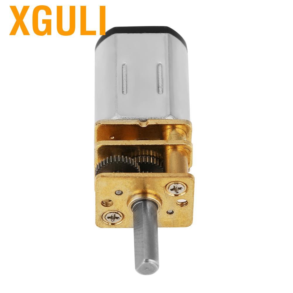 Mô Tơ Giảm Tốc Xguli N20 Dc3v 6v 12v 50-2000rpm