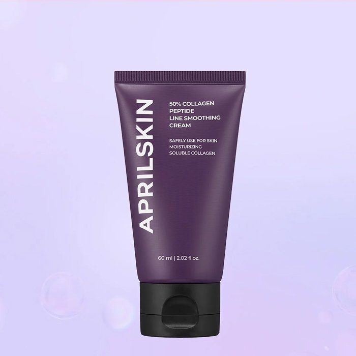 Kem dưỡng Aprilskin 50% Collagen Peptide Wrinkle Smoothing Cream 60ml