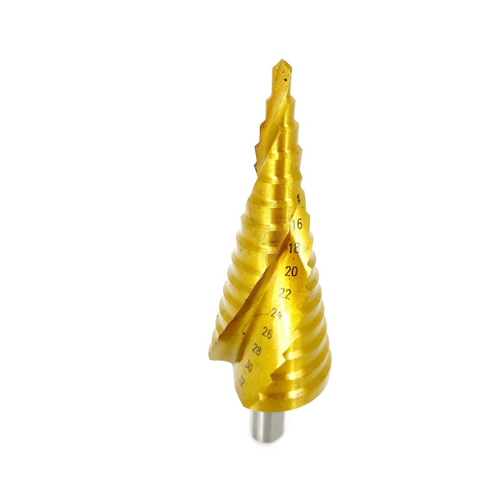 MŨI KHOAN THÁP XOẮN ĐƯỜNG KÍNH TỪ 4MM-  32MM