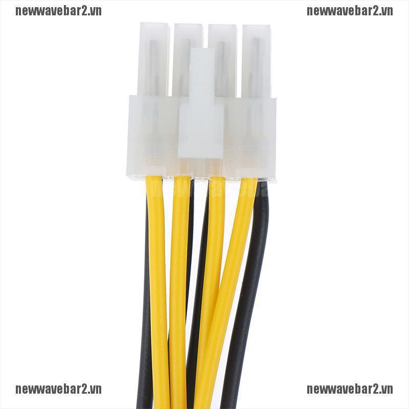 Cáp Nguồn Chuyển Đổi Nguồn Điện cpu 4pin Sang 8pin