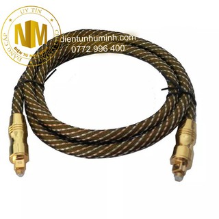 Cáp quang âm thanh Optical mạ vang 24k Liton 1.5m USA