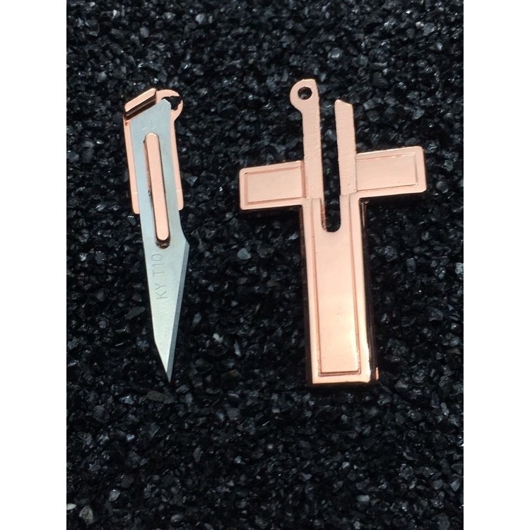 Dao Mini EDC Dạng Móc Chìa Khóa Bỏ Túi Tiện Dụng