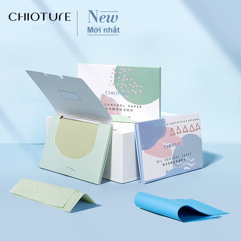 Giấy thấm dầu Chioture Oil Control Paper kiểm soát dầu thừa trên da hiệu quả | WebRaoVat - webraovat.net.vn