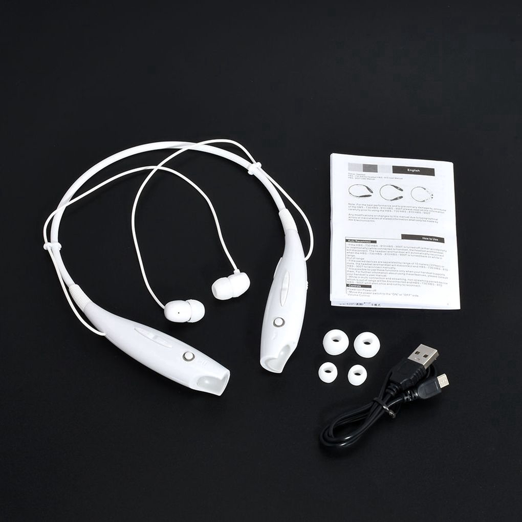 Wemitom HBS730 Bluetooth Headset Stereo 4.1 Wireless Bluetooth Headset Earphone Waterproof