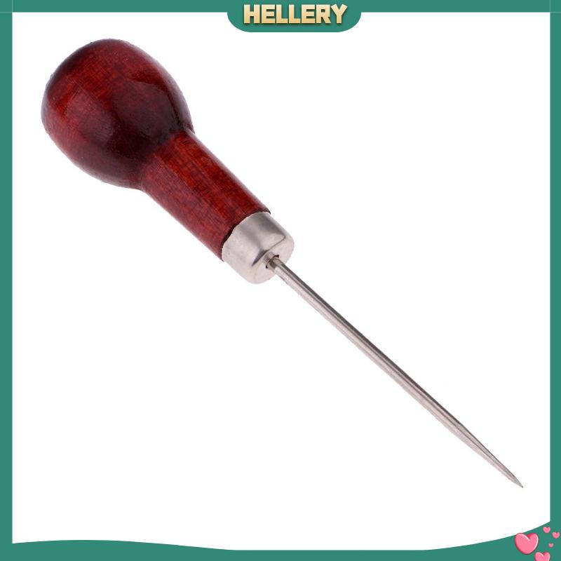 Bộ 3 Dụng Cụ Đục Lỗ Với Tay Cầm Bằng Gỗ / Nhựa Tiện Dụng