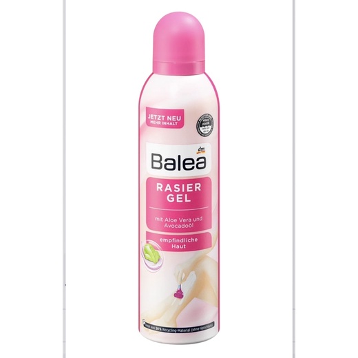 Gel/bọt cạo lông nội địa Đức- Balea