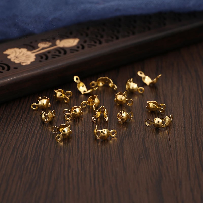 [Nguyên liệu làm trâm] 20 chốt đầu dây 4*7mm