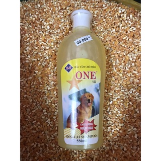 Dầu tắm Chó Mèo ONE 1X - 550ml