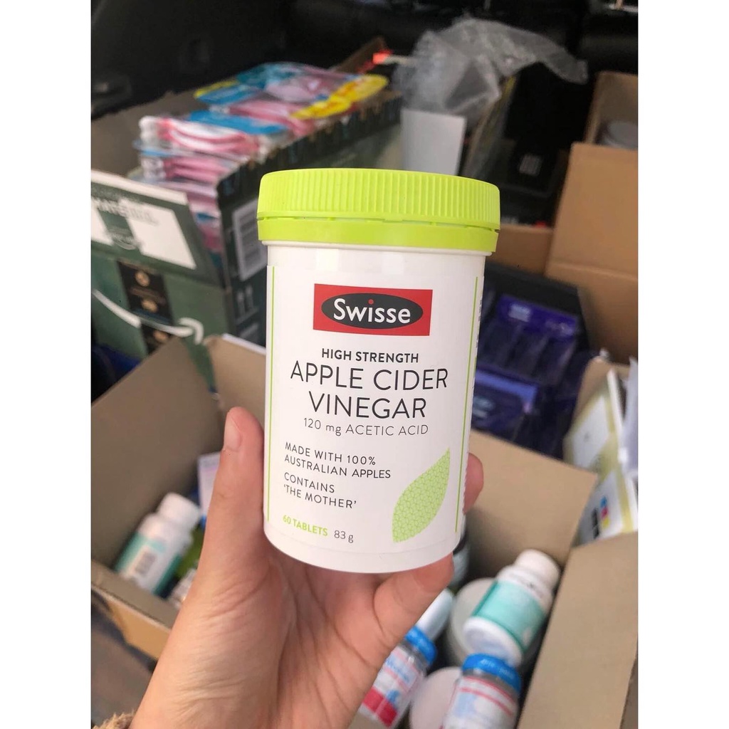 Swisse Viên uống giảm cân giấm táo date 2024/2025