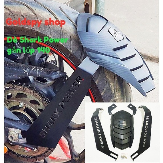 Dè Chắn Bùn Shark Power Gắn Exciter, Winner , TFX ,R15, Z300 Và Nhiều Dòng Xe Khác!