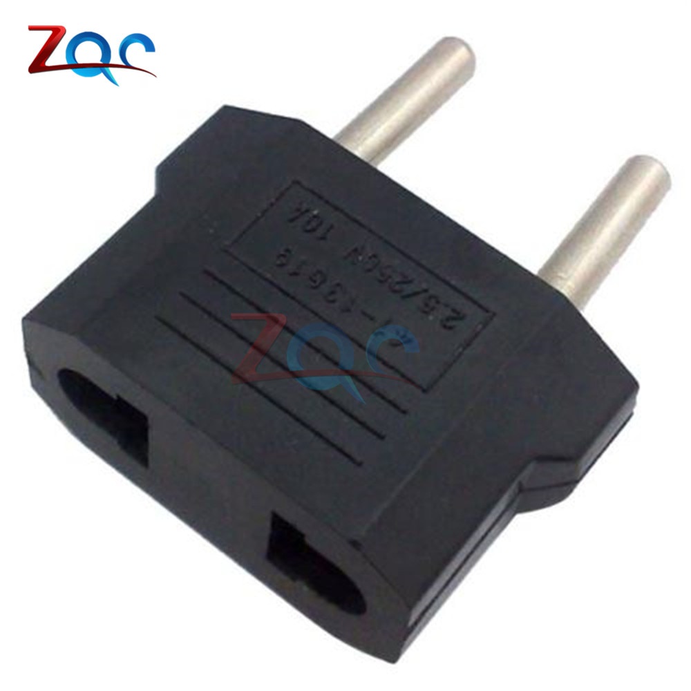 5pcs High Quality US USA to European Euro EU Travel Charger Adapter Plug Outlet Converter Adapter