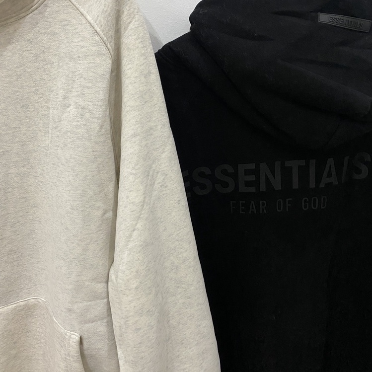Áo hoodie ESSENTIALS Fear of God ss21 bản Cao Cấp màu Heather Grey mới nhất