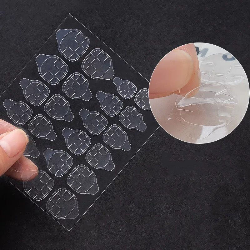 Bộ 24 Sticker Dán Móng Tay Bằng silicone