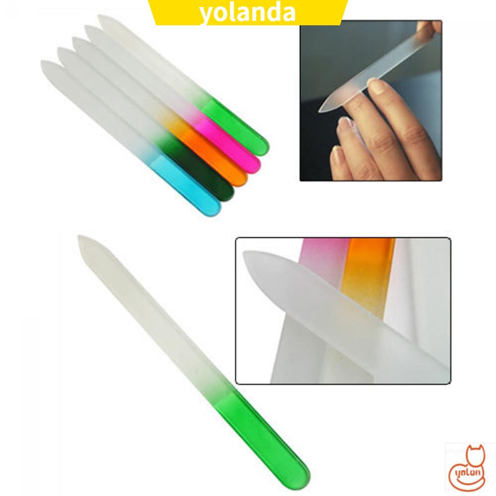 [Hàng mới về] Dũa móng tay thuỷ tinh buffing móng bền đẹp