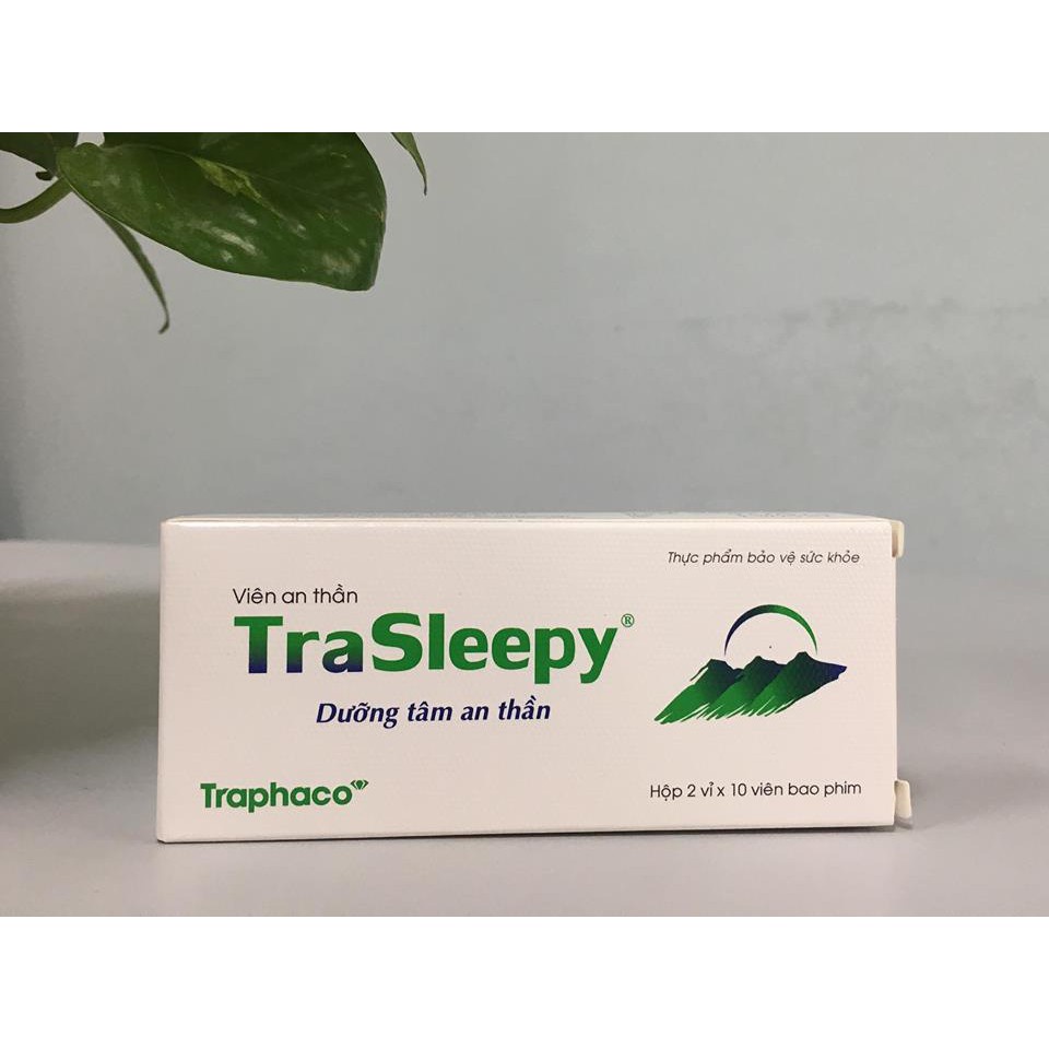 TRASLEEPY HỖ TRỢ GIÚP NGỦ NGON, GIẢM LO ÂU - TRAPHACO