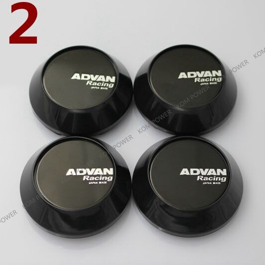 Nắp Đậy Trục Bánh Xe Hơi 65MM ADVAN ENKEI VOLK RAYS Chuyên Dụng