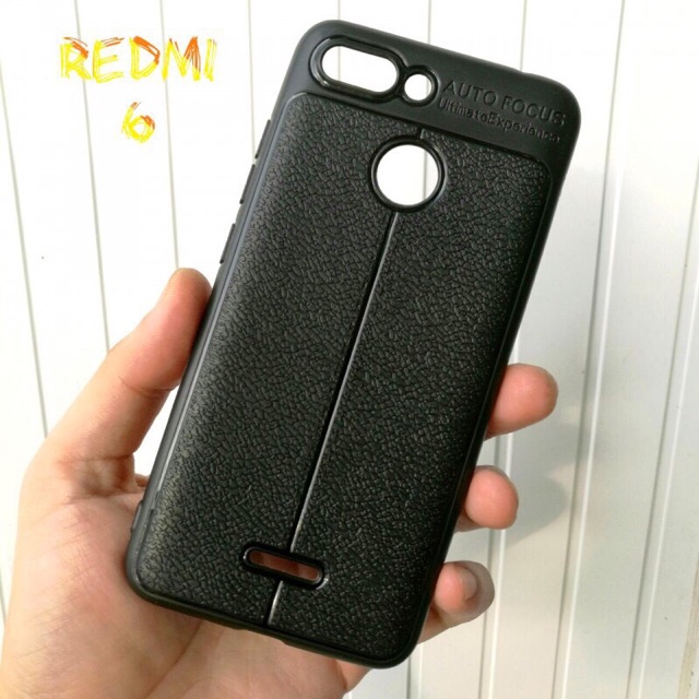 Ốp Lưng Auto Focus Vân da Xiaomi Mi5A/Mi5plus/MiS2/MiNote4X/MiNote5pro/Mi5X/Mi6A/Redmi6/Mi6X/Mi6pro/Mi8/Mi8SE