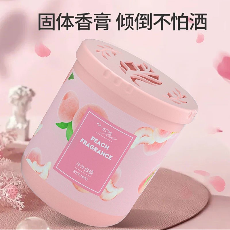 PVN35782 Sáp thơm phòng khử mùi phòng ngủ nhà vệ sinh toilet ô tô với 6 mùi hương tự nhiên 190g t888