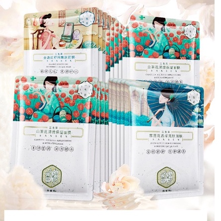 Mặt nạ Pechoin dòng cao cấp Tam Sinh Hoa