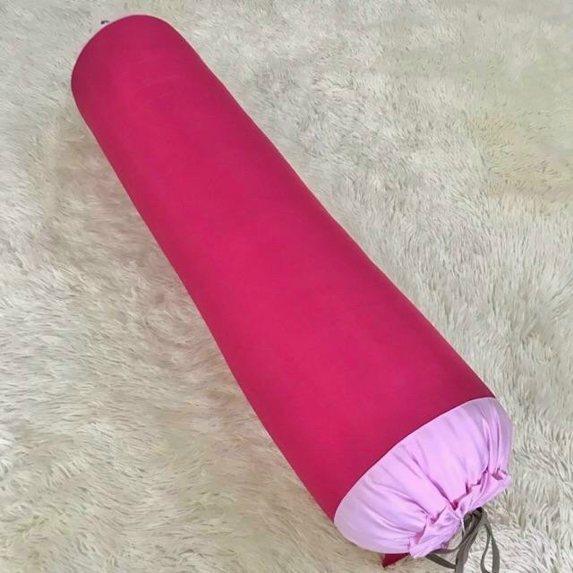 Ruột gối ôm kèm vỏ lụa sateen kích thước 35x100cm