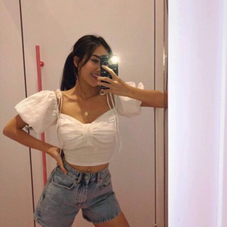 💋Áo Kiểu Voan Thắt Nơ