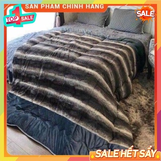 Chăn Lông Cừu Úc Cao Cấp Siêu Mềm Nhẹ Cho Mùa Đông