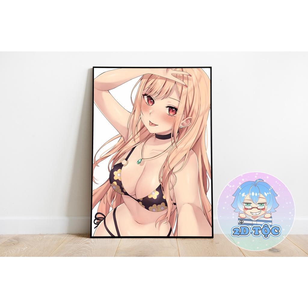 TRANH POSTER A3 KITAGAWA MARIN (2) ANIME MANGA SONO BISQUE DOLL WA KOI WO SURU CHẤT LIỆU GIẤY CAO CẤP - 2D TỘC SHOP