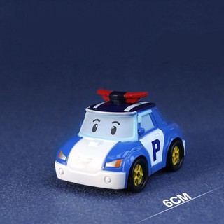 Set 6 ô tô đồ chơi ROBOCAR POLI dễ thương dành cho bé yêu