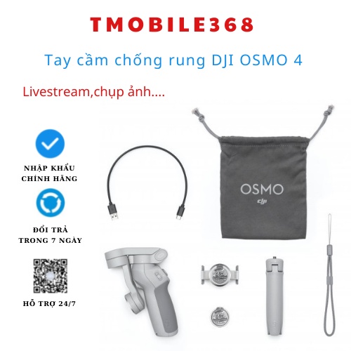 Tay cầm chống rung DJI OSMO 4 - HÀNG CHÍNH HÃNG | BigBuy360 - bigbuy360.vn