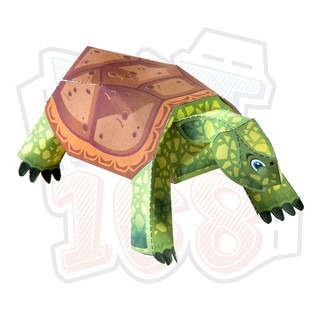 Mô hình giấy động vật Rùa