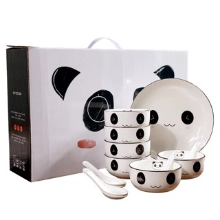 set bát đĩa thìa đũa dễ thương