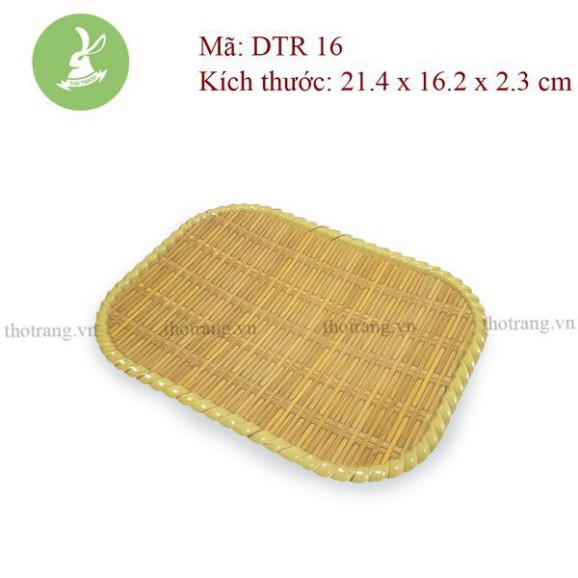 Dĩa Nhựa Giả Mây Mẹt Tre Tròn Vuông Nhiều Size Đa Dạng Dùng Để Đựng Bún Đậu Mắm Tôm, Đồ Chiên