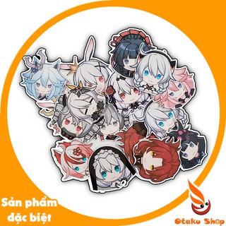 hình dán sticker anime - Games Honkai Impact 3rd